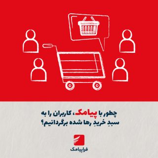 چطور با پیامک، کاربران را به سبد خرید رها شده برگردانیم؟