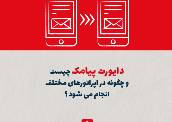 دایورت پیامک چیست و چگونه در اپراتورهای مختلف انجام می‌شود؟