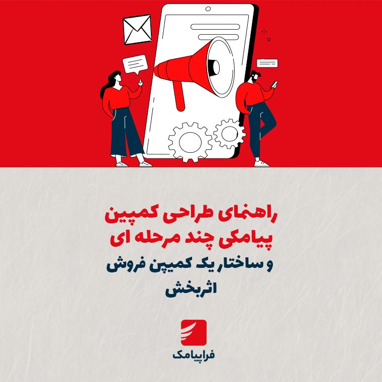 راهنمای طراحی کمپین پیامکی چندمرحله‌ای و ساختار یک کمپین فروش اثربخش