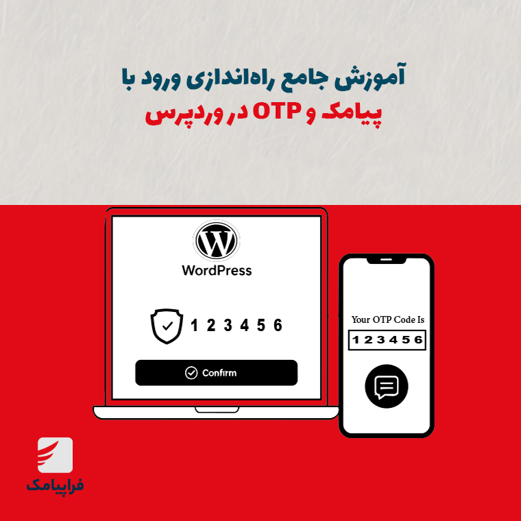 آموزش جامع راه‌اندازی ورود با پیامک و OTP در وردپرس